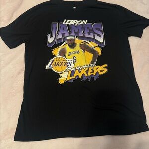 NBA Black and Purple Graphic Tee